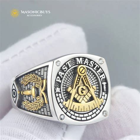 Real Silver Masonic Rings With FREE Shipping.